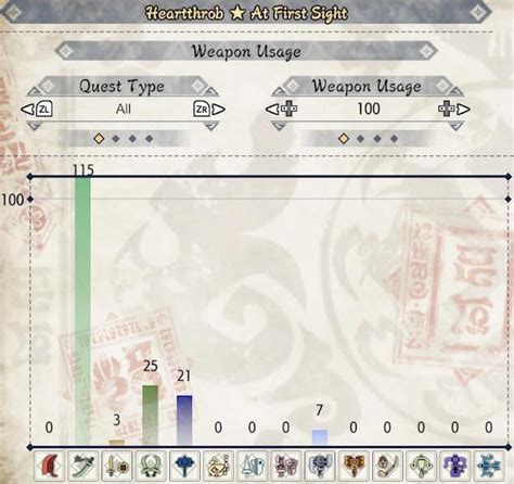 MHGU Weapon Compare Tool .